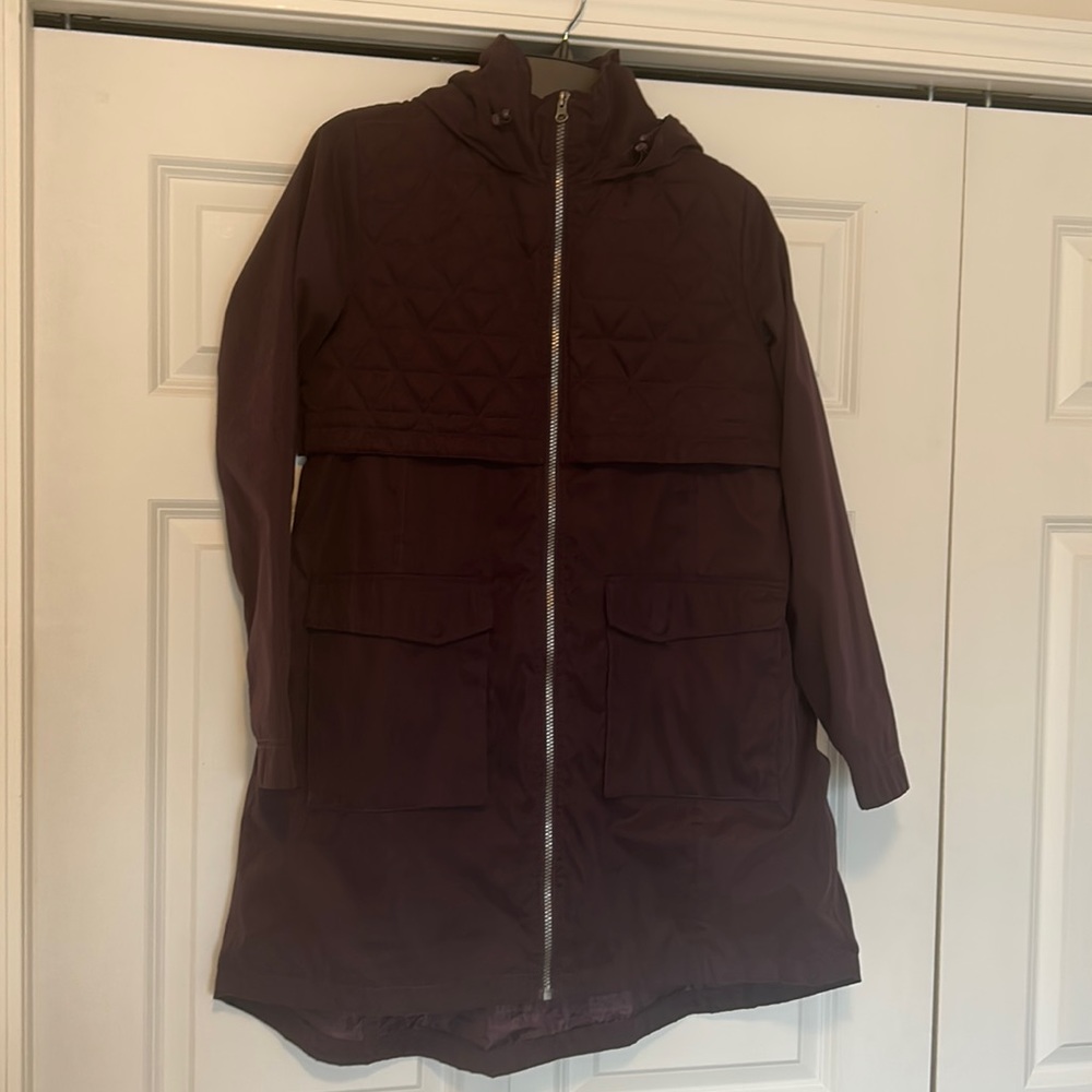 Plum purple Mondetta anorak jacket